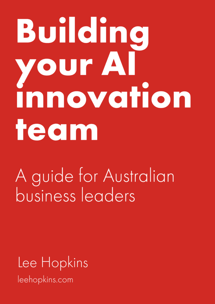 Transform your organisation with “Building your AI innovation team” by Lee Hopkins. This white paper offers crucial insights into assembling effective AI teams, fostering collaboration, and overcoming implementation challenges. Download today to harness the power of diverse perspectives for successful AI initiatives
