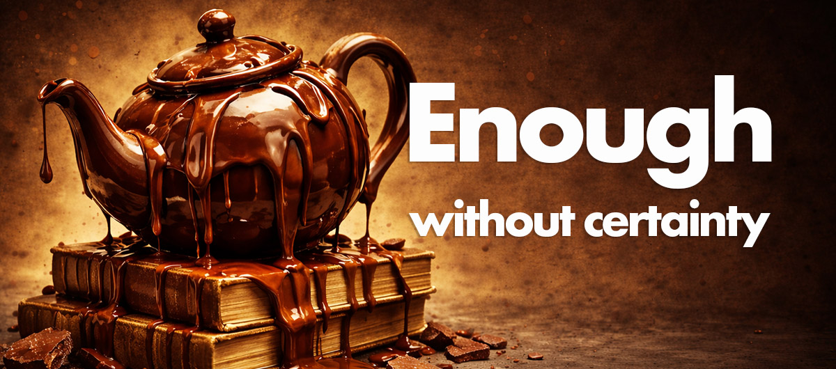 Living without needing to be right